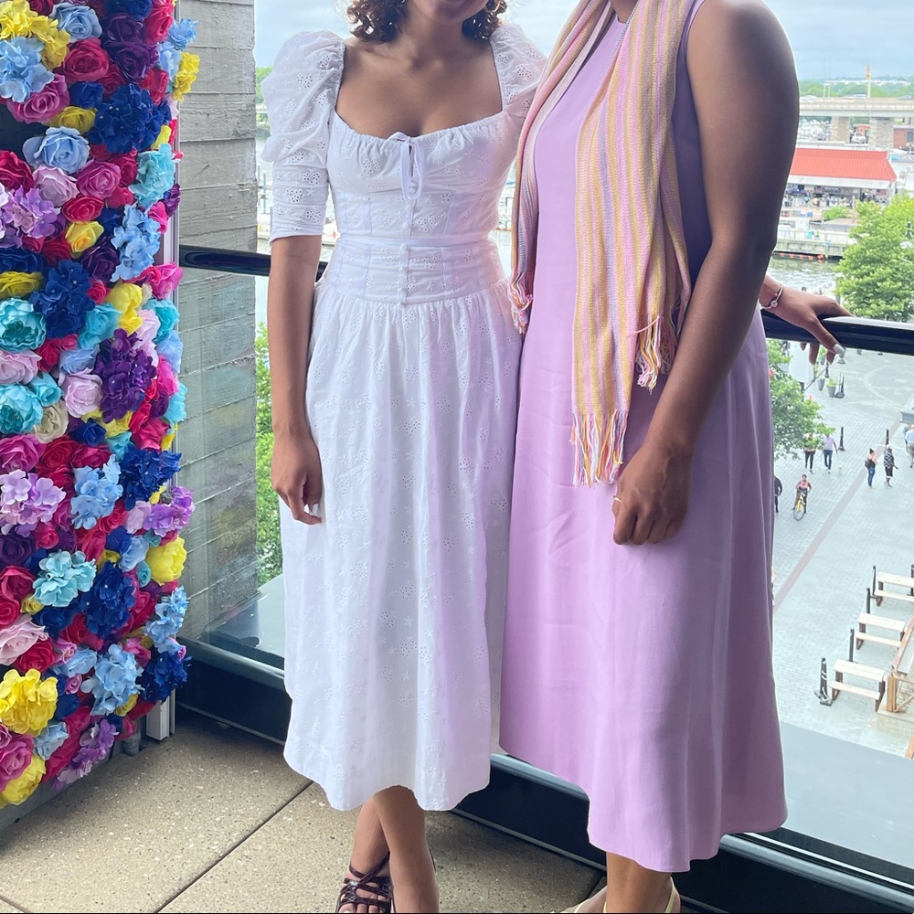 For Love and Lemons Jean MIDI dress